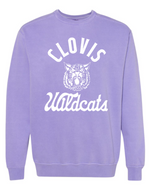 CHS CHEER CLOVIS WILDCATS ARCHED CREWNECK