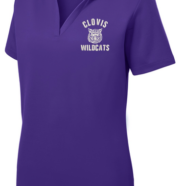 CHS CHEER WILDCAT WOMENS EMBROIDERED POLO