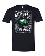 Wolverines Word Collage T-Shirt