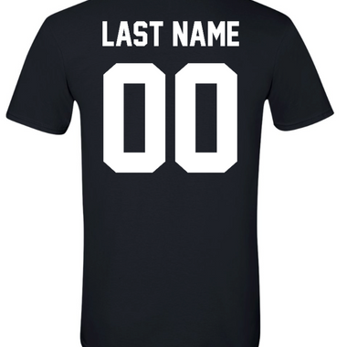 Custom Name and Number Block Font