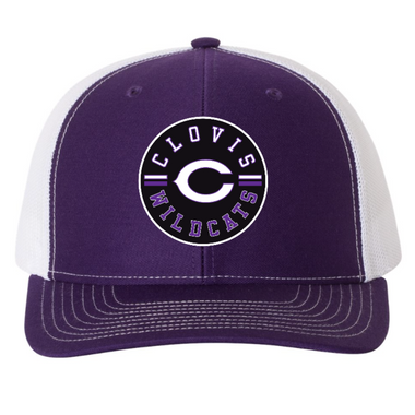 Clovis Wildcat Band C Trucker Patch Hat