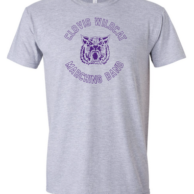 Clovis Wildcat Band Marching T-Shirt