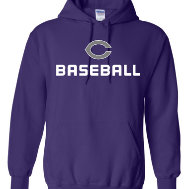 Clovis Wildcat Baseball C Hoodie