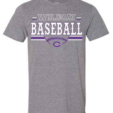 Clovis Wildcat Baseball C TShirt