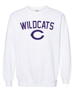 Clovis Wildcat  C Baseball  Crewneck