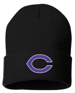 Clovis Wildcat Baseball Embroidered C Beanie