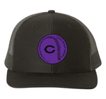 Clovis Wildcat Baseball Black Trucker Hat