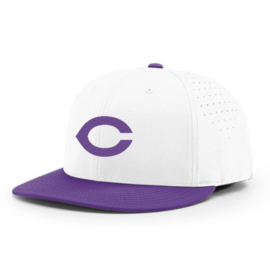 Clovis Wildcat Baseball C Puff Embroidered Hat