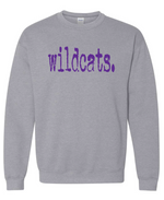 Clovis Wildcat Baseball  Wildcats Crewneck